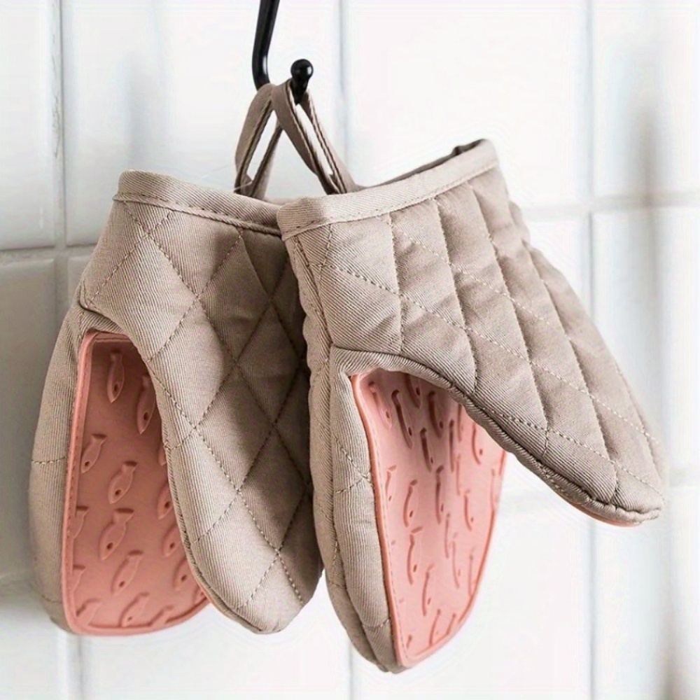 1PC Fish Shaped Silicone Anti  - огляд і ціна Oven Mitt Silicone