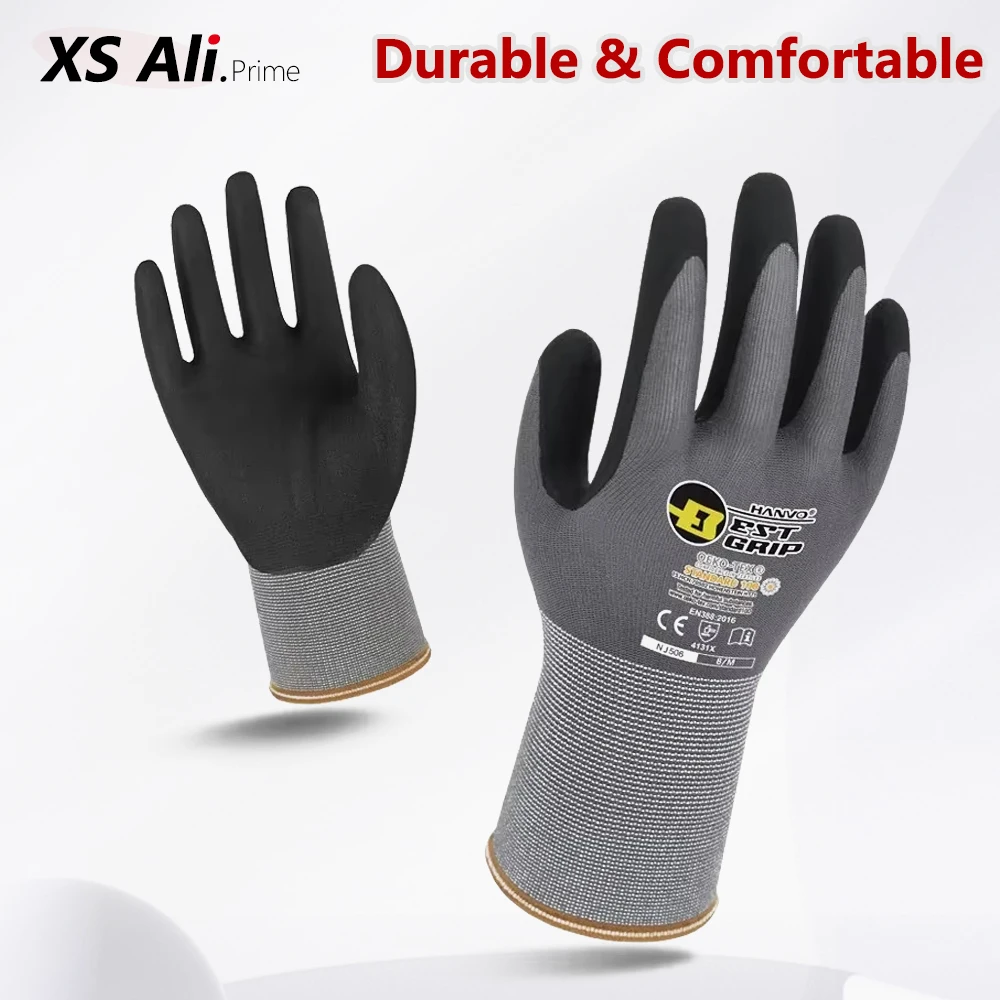 1/10 Pairs Foam Nitrile Gloves - огляд і ціна Nitrile Mechanic Glove