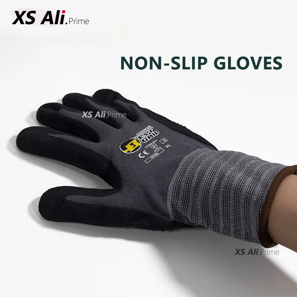 1/10 Pairs Foam Nitrile Gloves - огляд і ціна Nitrile Mechanic Glove