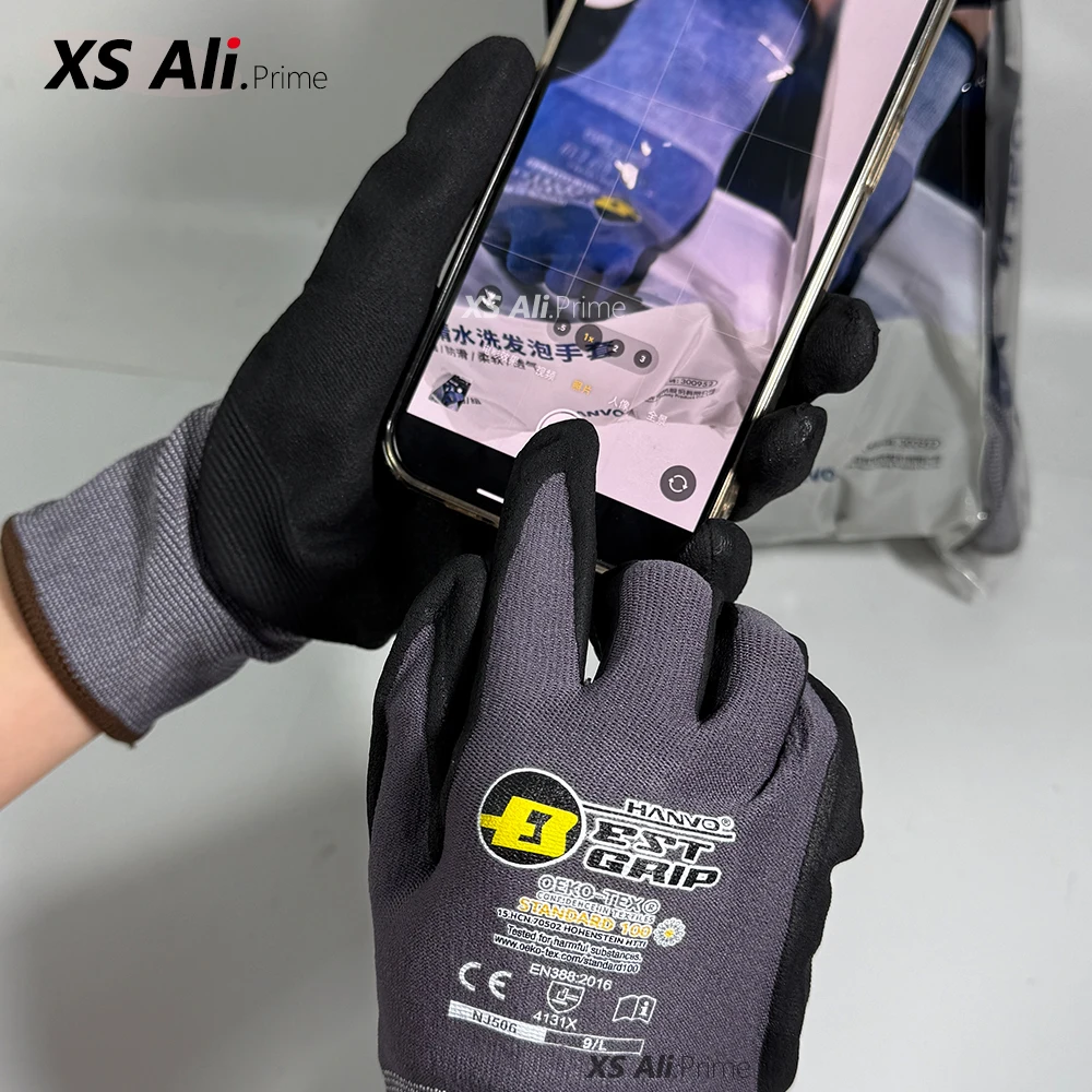 1/10 Pairs Foam Nitrile Gloves - огляд і ціна Nitrile Mechanic Glove