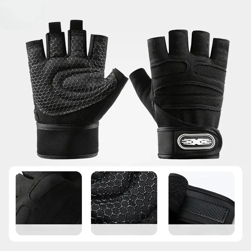 Men Women Fingerless Workout G - огляд і ціна Workout Glove Gym