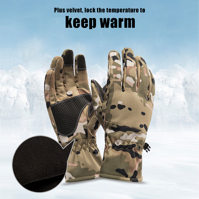 Tactics Outdoors Camouflage Hu - огляд і ціна Ski Glove Waterproof