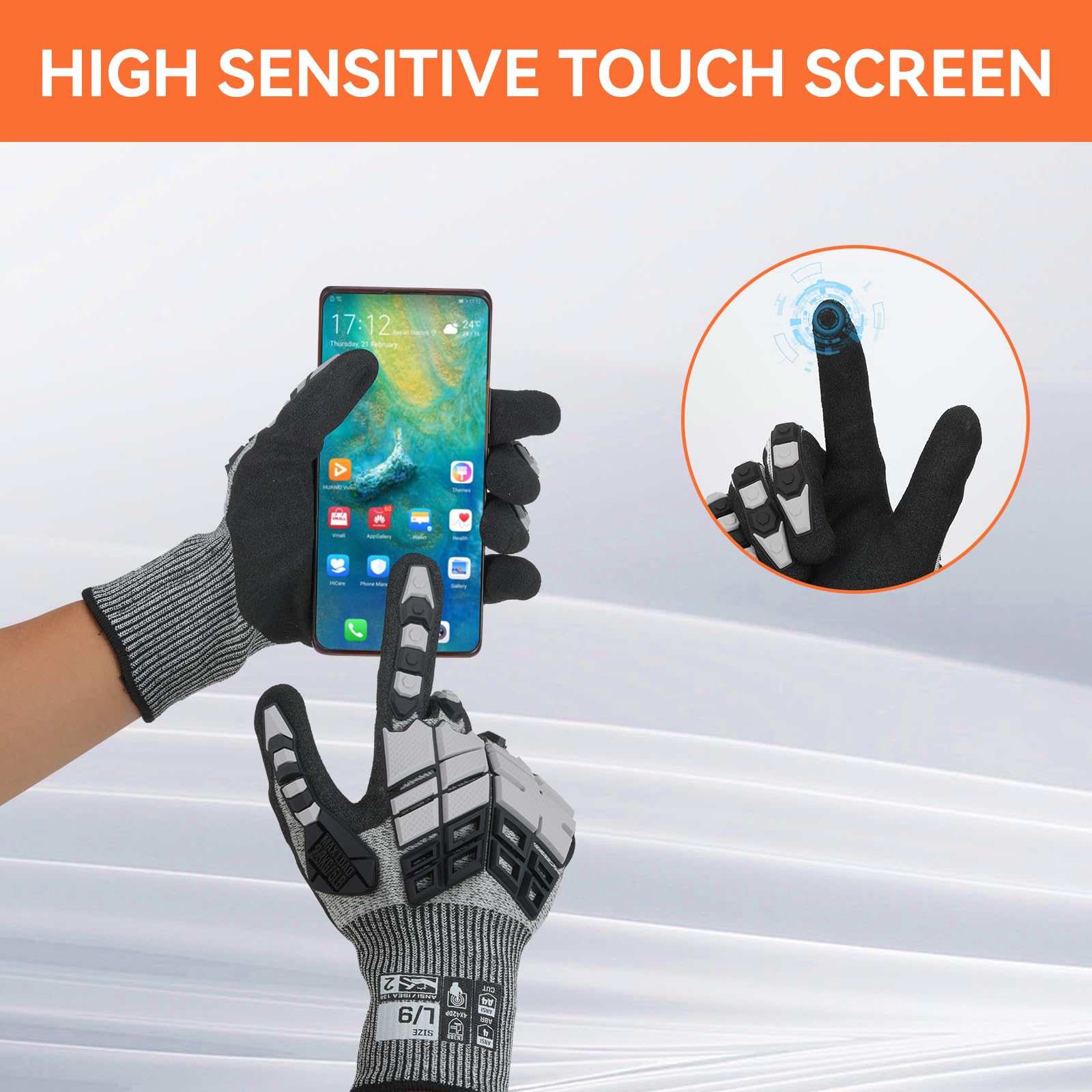 Anti-Impact Gloves With Cut-Re - огляд і ціна Work Glove Impact