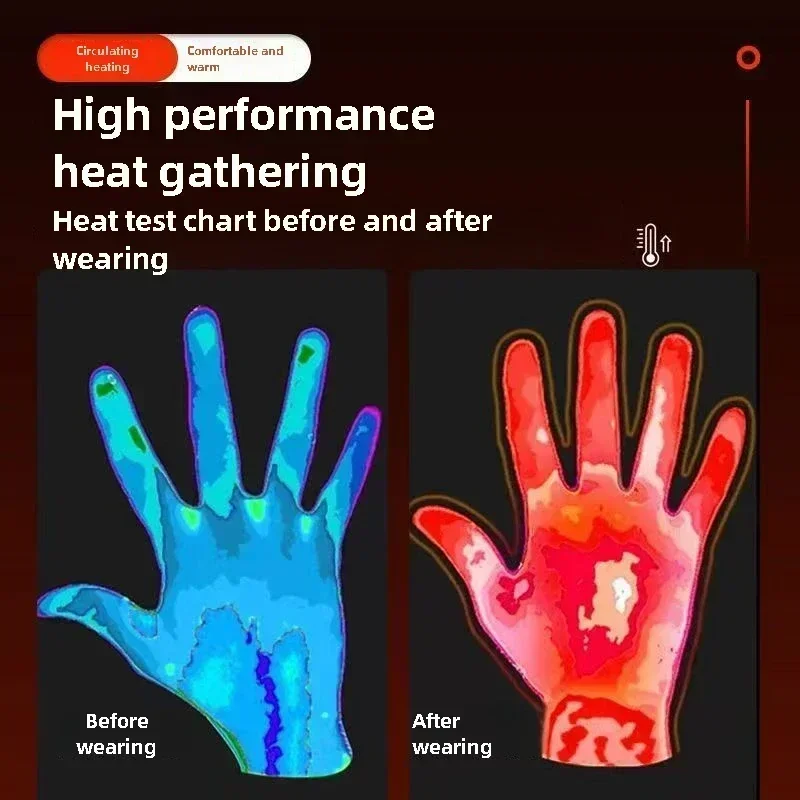 Electric Heated Gloves Thermal - огляд і ціна Ski Glove Waterproof